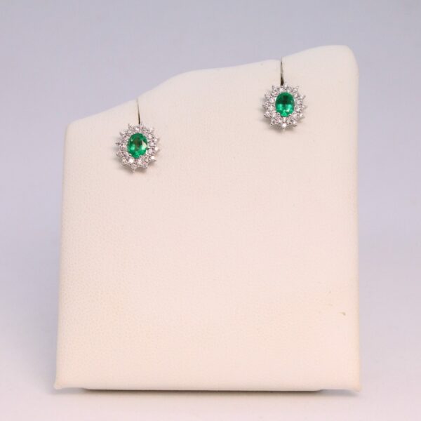 Orecchini donna smeraldi RECARLO E77CC01/SM
