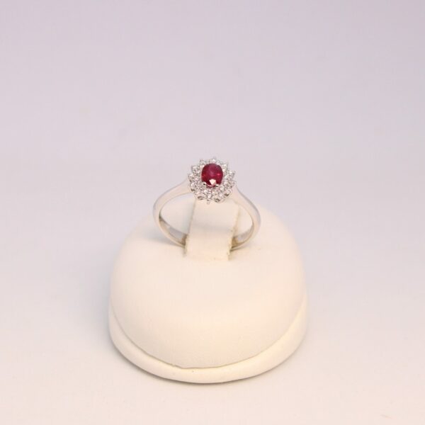 Anello donna rubino RECARLO R77CC001/RB-15