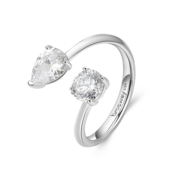 Anello Brosway Affinity Acciaio BFF192C