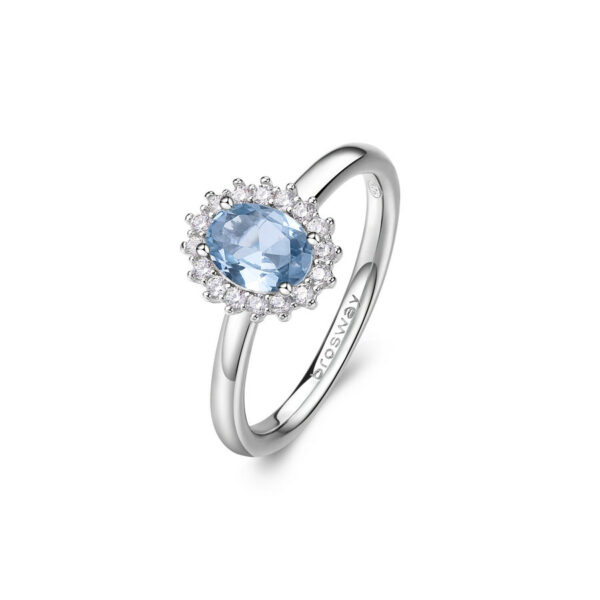 Anello Brosway Fancy - Cloud Light Blue FCL74C
