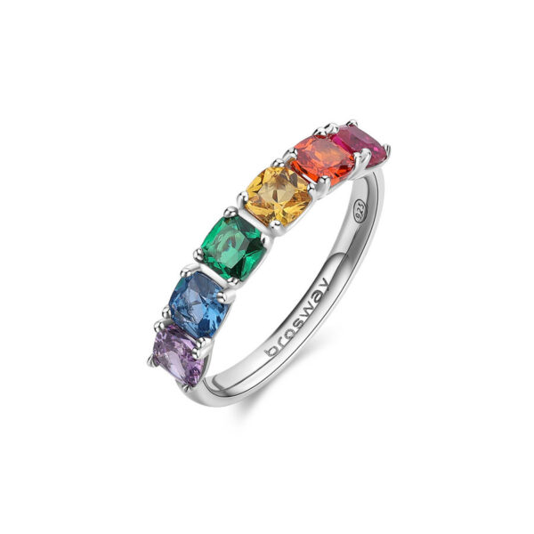 Anello Brosway Fancy - Joyful Rainbow FJR07F