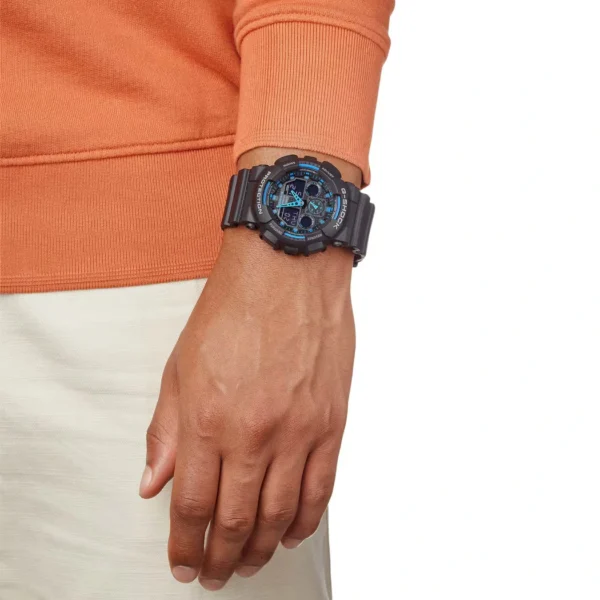 Orologio uomo CASIO G-SHOCK GA-100-1A2ER - immagine 2