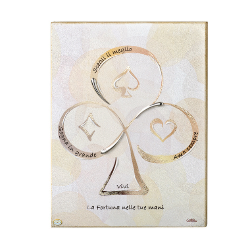 Quadro ACCA ‘La fortuna nelle tue mani’ QD.352 25X33